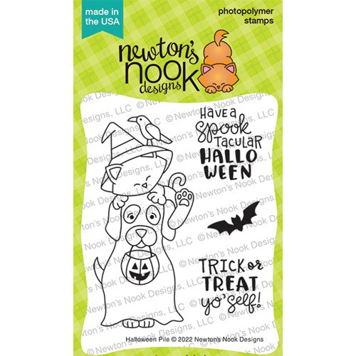 Simon Says Stamp! Newton's Nook Designs HALLOWEEN PILE Clear Stamps NN2208S02