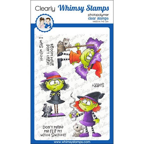 Simon Says Stamp! Whimsy Stamps SO WITCHY Clear Stamps DP1096