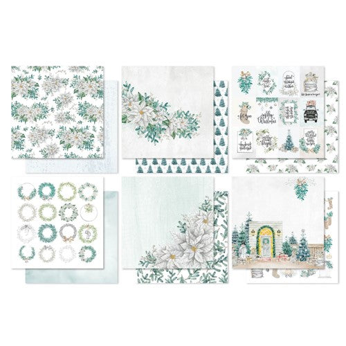 Simon Says Stamp! Paper Rose SILVER BELLS 2 6x6 Paper 26842