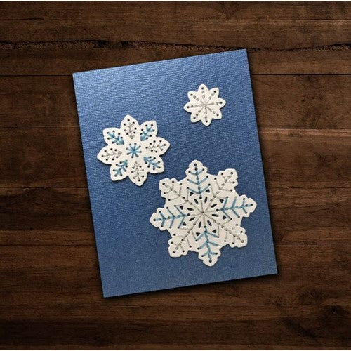 Simon Says Stamp! Paper Rose STITCHING SNOWFLAKE Dies 26350