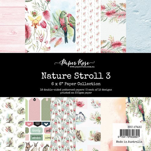 Simon Says Stamp! Paper Rose NATURE STROLL 3 6x6 Paper 27430