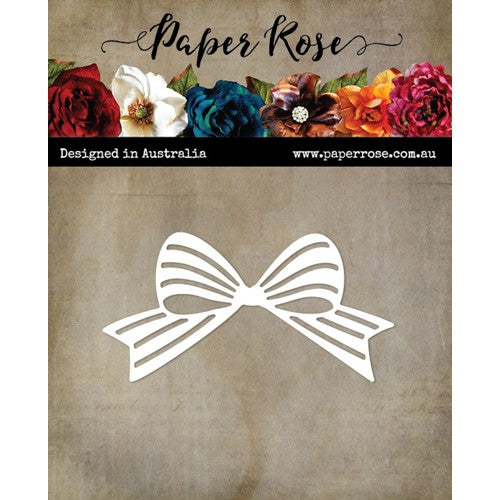 Simon Says Stamp! Paper Rose STRIPED BOW SMALL Die 26584
