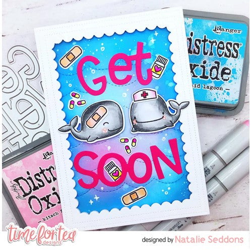 Simon Says Stamp! Time For Tea Designs GET WELL SOON Die