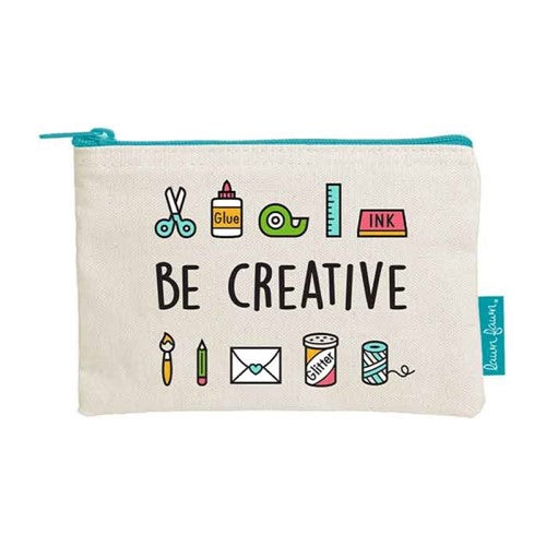 Simon Says Stamp! Lawn Fawn BE CREATIVE Zipper Pouch lf2905