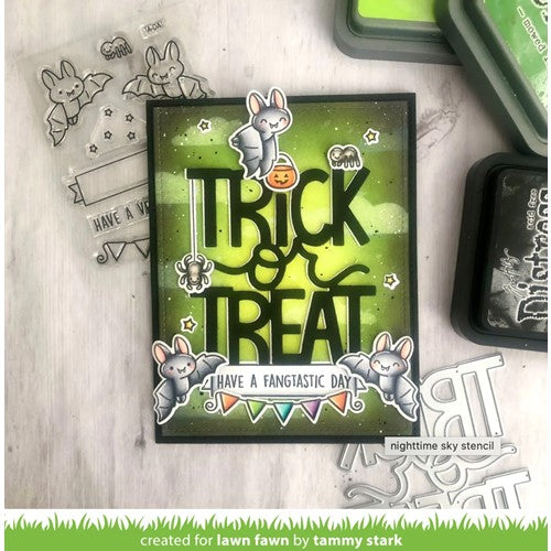 Simon Says Stamp! Lawn Fawn NIGHTTIME SKY Stencil lf2980