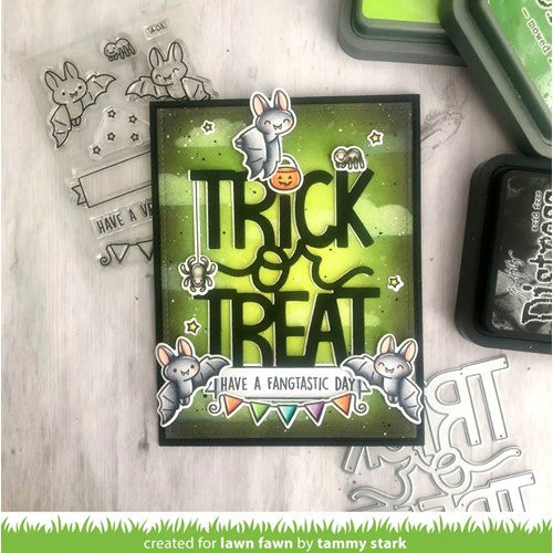 Simon Says Stamp! Lawn Fawn GIANT TRICK OR TREAT Die Cut lf2970