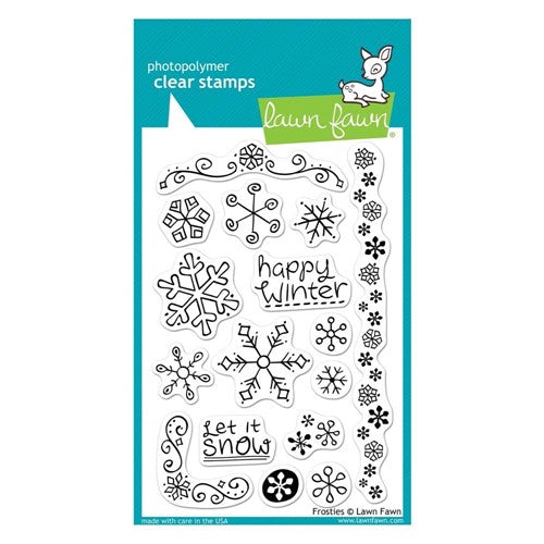 Simon Says Stamp! Lawn Fawn FROSTIES Clear Stamps lf328