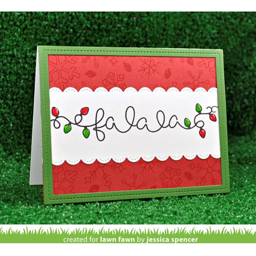 Simon Says Stamp! Lawn Fawn SET FROSTIES Clear Stamps and Dies a2lff