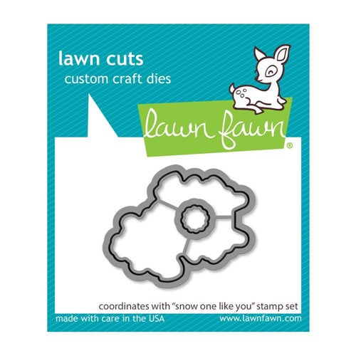 Simon Says Stamp! Lawn Fawn SNOW ONE LIKE YOU Die Cuts lf2944