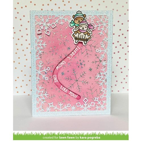 Simon Says Stamp! Lawn Fawn SNOW ONE LIKE YOU Clear Stamps lf2943
