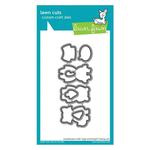 Simon Says Stamp! Lawn Fawn UGLY AND BRIGHT Die Cuts lf2948