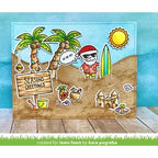 Simon Says Stamp! Lawn Fawn BEACHY CHRISTMAS Clear Stamps lf2945