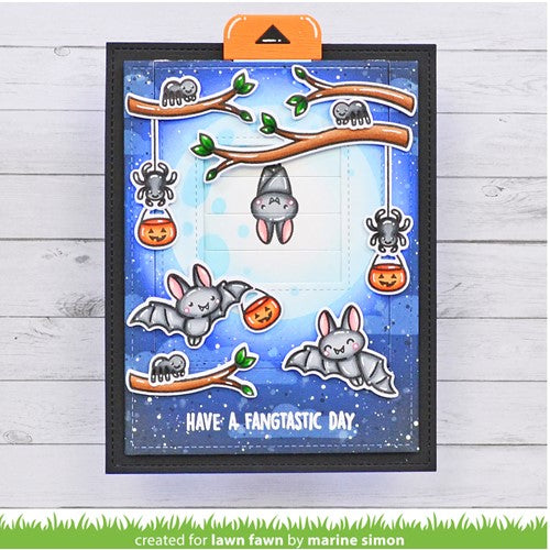 Simon Says Stamp! Lawn Fawn FANGTASTIC FRIENDS ADD-ON Clear Stamps lf2939