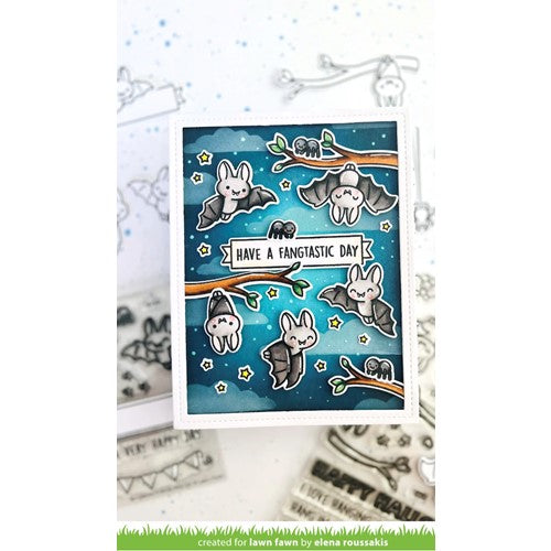 Simon Says Stamp! Lawn Fawn SET FANGTASTIC FRIENDS ADD-ON Clear Stamps and Dies a2lffao