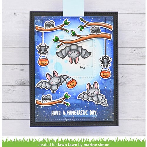 Simon Says Stamp! Lawn Fawn SET FANGTASTIC FRIENDS ADD-ON Clear Stamps and Dies a2lffao