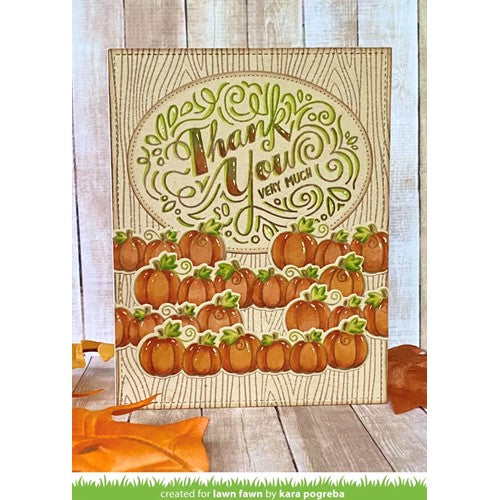 Simon Says Stamp! Lawn Fawn SET GIANT THANK YOU MESSAGES Clear Stamps and Dies a2lfgty | color-code:ALT2