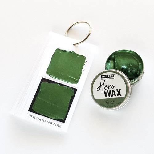 Simon Says Stamp! Hero Arts OLIVE WAX NK453