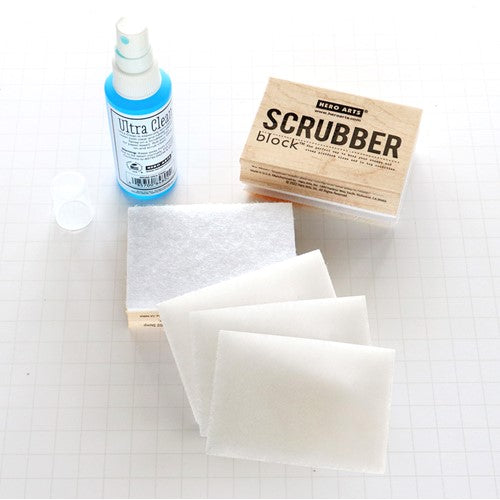 Simon Says Stamp! Hero Arts SCRUBBER BLOCK REPLACEMENT PADS HT217