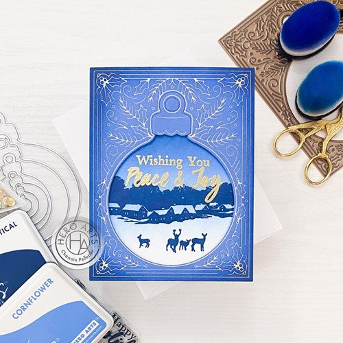 Simon Says Stamp! Hero Arts Infinity Dies BULB ORNAMENT DF072 | color-code:ALT3