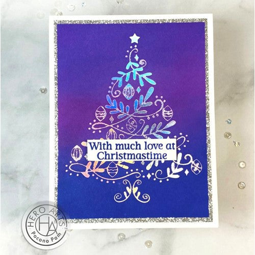 Simon Says Stamp! Hero Arts WISHING TREE Hot Foil Plate HF104