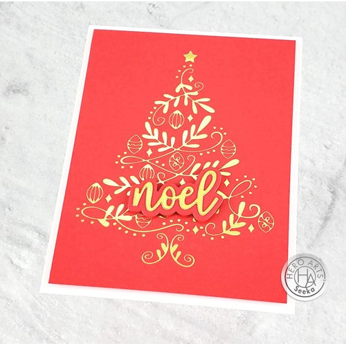 Simon Says Stamp! Hero Arts WISHING TREE Hot Foil Plate HF104