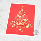 Simon Says Stamp! Hero Arts WISHING TREE Hot Foil Plate HF104