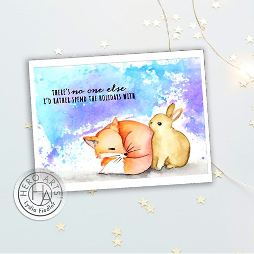 Simon Says Stamp! Hero Arts Clear Stamps WINTER CRITTERS CM650
