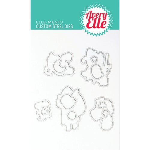 Simon Says Stamp! Avery Elle Steel Dies FRIGHTFULLY FUN Dies D-22-34