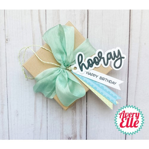 Simon Says Stamp! Avery Elle Clear Stamps HAPPY TAGS ST-22-25