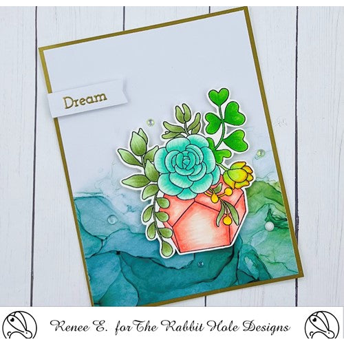Simon Says Stamp! The Rabbit Hole Designs SUCCULENT LIFE TRH-182