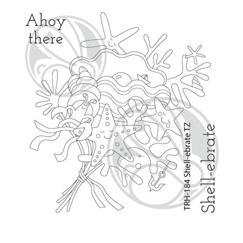 Simon Says Stamp! The Rabbit Hole Designs SHELL-EBRATE TRH-184
