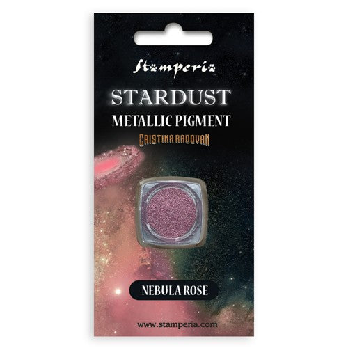 Simon Says Stamp! Stamperia NEBULA ROSE Stardust Metallic Pigment kaprb05