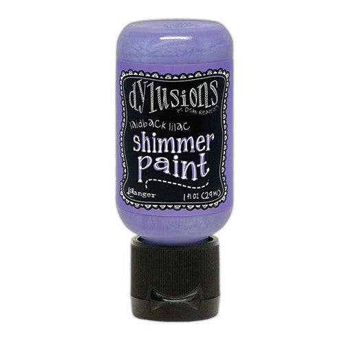 Simon Says Stamp! Ranger Dylusions 1oz LAIDBACK LILAC Shimmer Paint dyu81395
