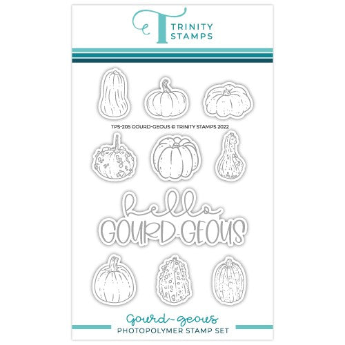 Simon Says Stamp! Trinity Stamps GOURD-GEOUS Clear Stamp Set tps-205