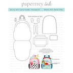 Simon Says Stamp! Papertrey Ink GO TO GIFT CARD HOLDER BACKPACK Dies PTI-0478