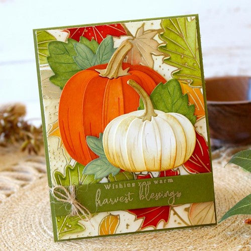 Simon Says Stamp! Papertrey Ink THANKFUL FOR FALL SENTIMENTS Clear Stamps 1427