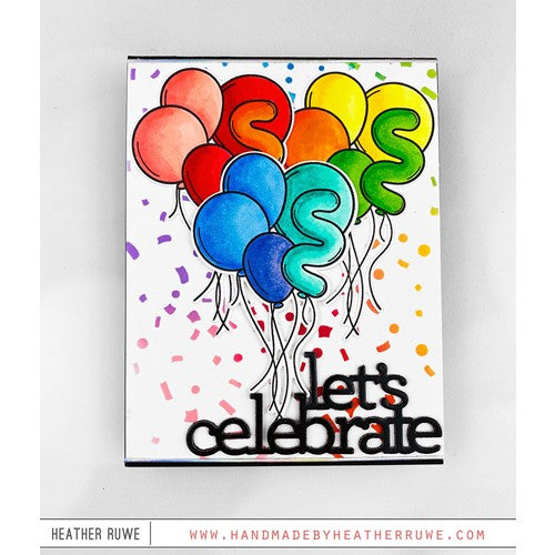 Simon Says Stamp! Simon Says Clear Stamps BIRTHDAY BALLOONS sss102551c Cozy Hugs | color-code:ALT0