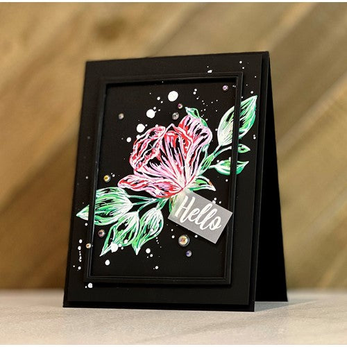 Simon Says Stamp! Simon Says Clear Stamps PICNIC FLORAL SENTIMENTS sss302594c Cozy Hugs