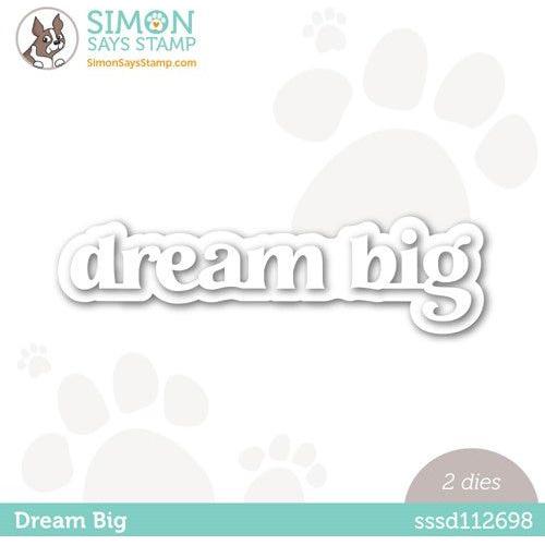 Simon Says Stamp! Simon Says Stamp DREAM BIG Wafer Dies sssd112698 Cozy Hugs