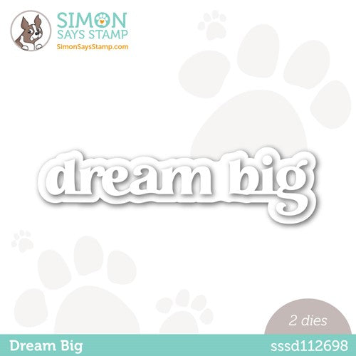 Simon Says Stamp! Simon Says Stamp DREAM BIG Wafer Dies sssd112698 Cozy Hugs