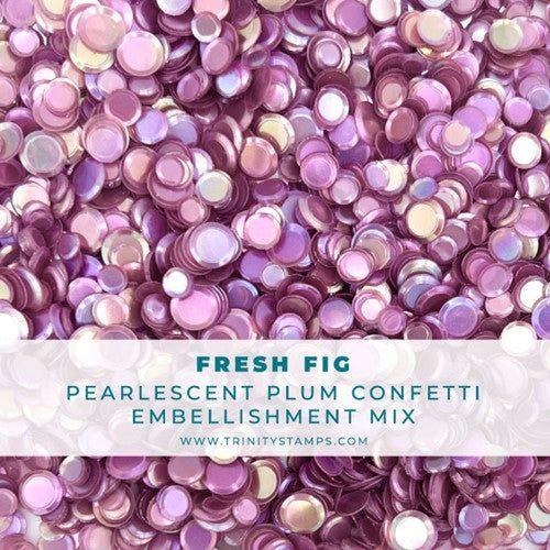 Simon Says Stamp! Trinity Stamps FRESH FIG CONFETTI Embellishment Box tsb-304