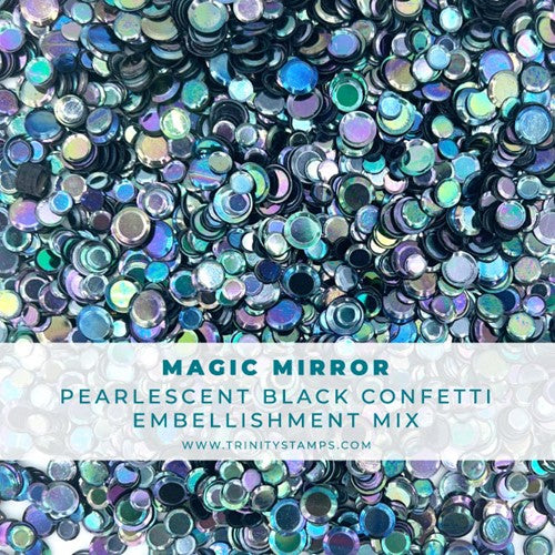 Simon Says Stamp! Trinity Stamps MAGIC MIRROR CONFETTI Embellishment Box tsb-307