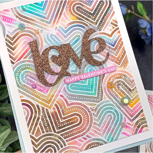 Simon Says Stamp! Trinity Stamps RETRO JUICE GLASS Embellishment Box tsb-319 | color-code:ALT01