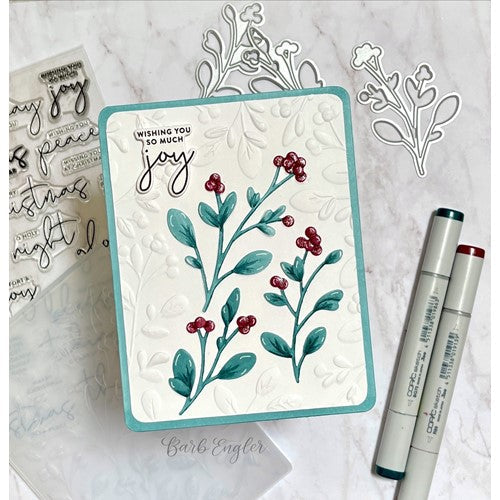 Simon Says Stamp! Simon Says Stamp Embossing Folder And Die PEPPERBERRY BUNDLES sfd279 Stamptember | color-code:ALT8