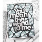 Simon Says Stamp! Simon Says Cling Stamp OVERLAPPING DROPS sss102549 Stamptember | color-code:ALT4