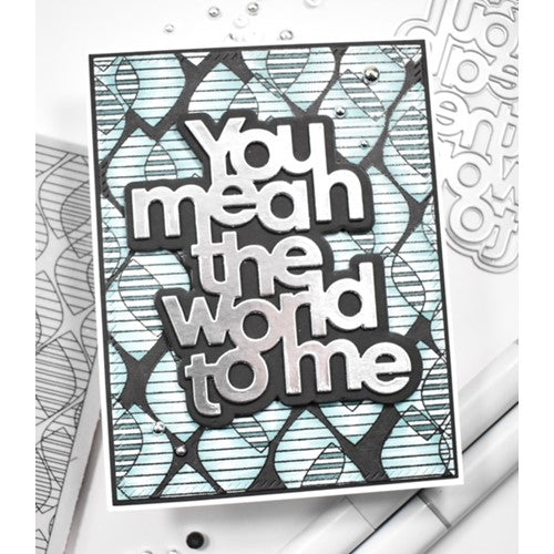 Simon Says Stamp! Simon Says Cling Stamp OVERLAPPING DROPS sss102549 Stamptember | color-code:ALT4