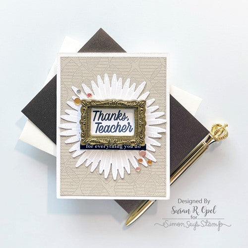 Simon Says Stamp! Simon Says Cling Stamp OVERLAPPING DROPS sss102549 Stamptember
