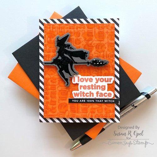 Simon Says Stamp! Simon Says Cling Stamp GOTHIC HALLOWEEN sss102543 Stamptember