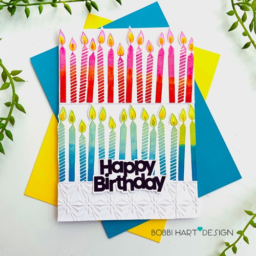 Simon Says Stamp! Simon Says Cling Stamp CANDLES sss102589 Stamptember