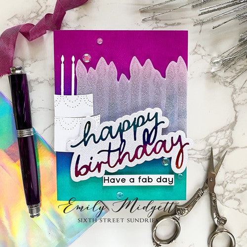 Simon Says Stamp! Simon Says Cling Stamp CANDLES sss102589 Stamptember